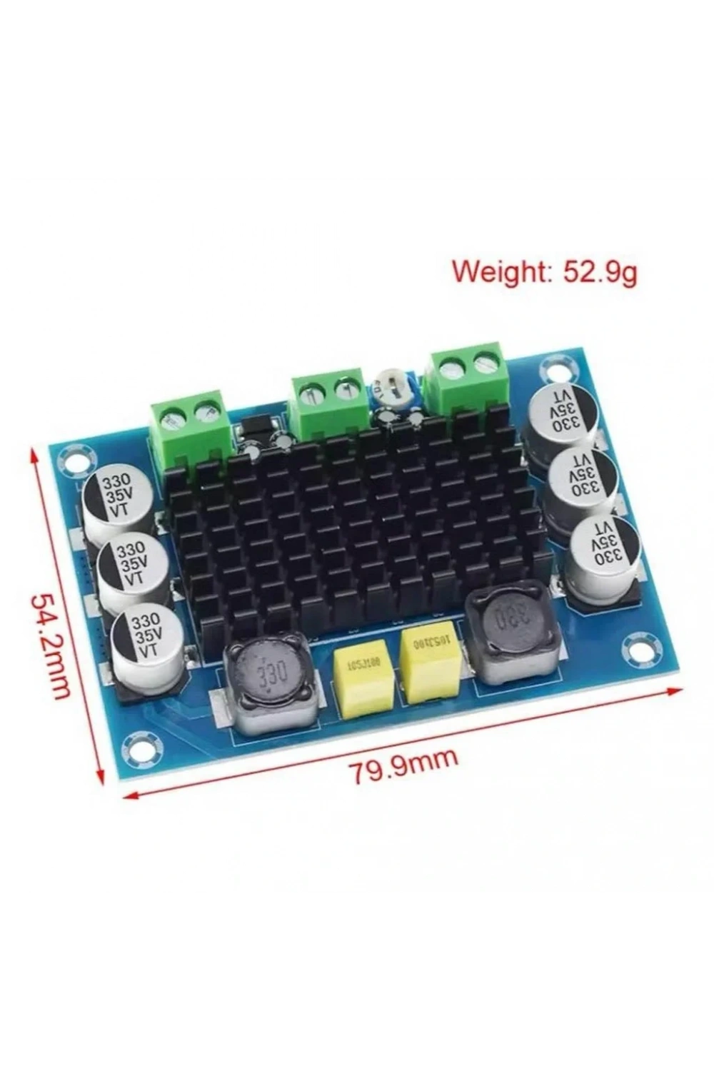XH-M542 TPA3116D2 100W Mono Kanal Dijital Amfi Devresi 12-26V