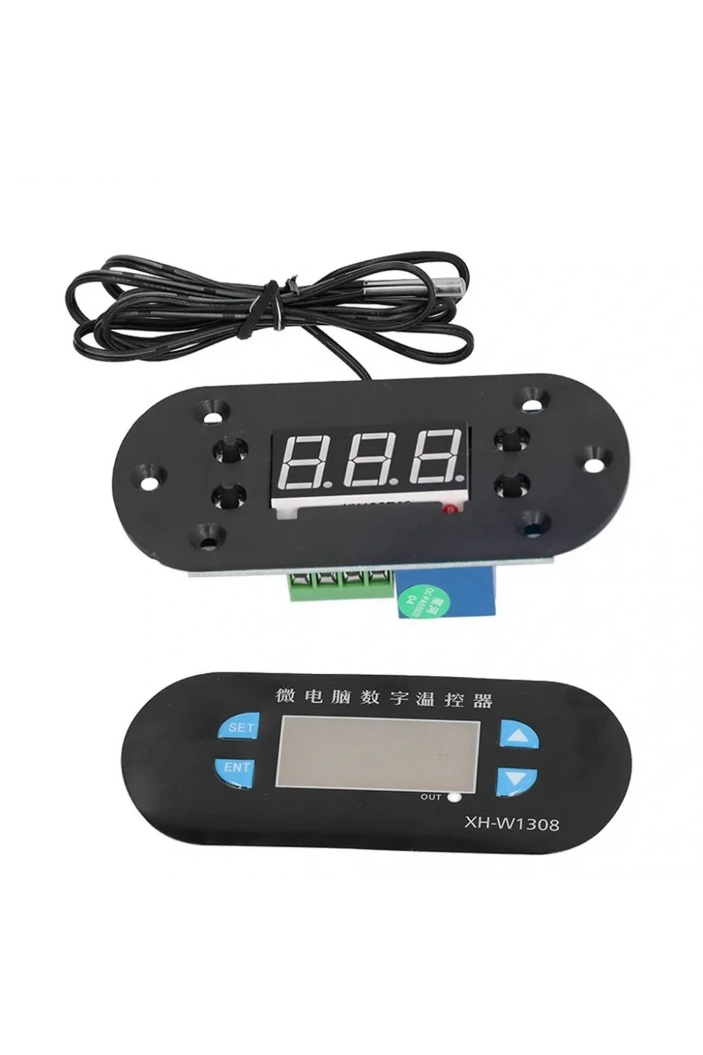 XH-W1308 Röle Çıkışlı Dijital Termostat 220V Sıcaklık Kontrol Cihazı 