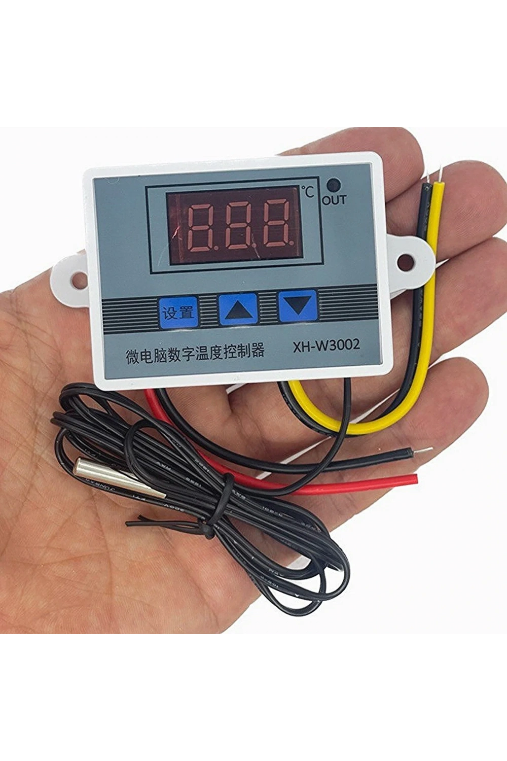XH-W3002 220V AC Dijital Ayarlı Termostat 1500W