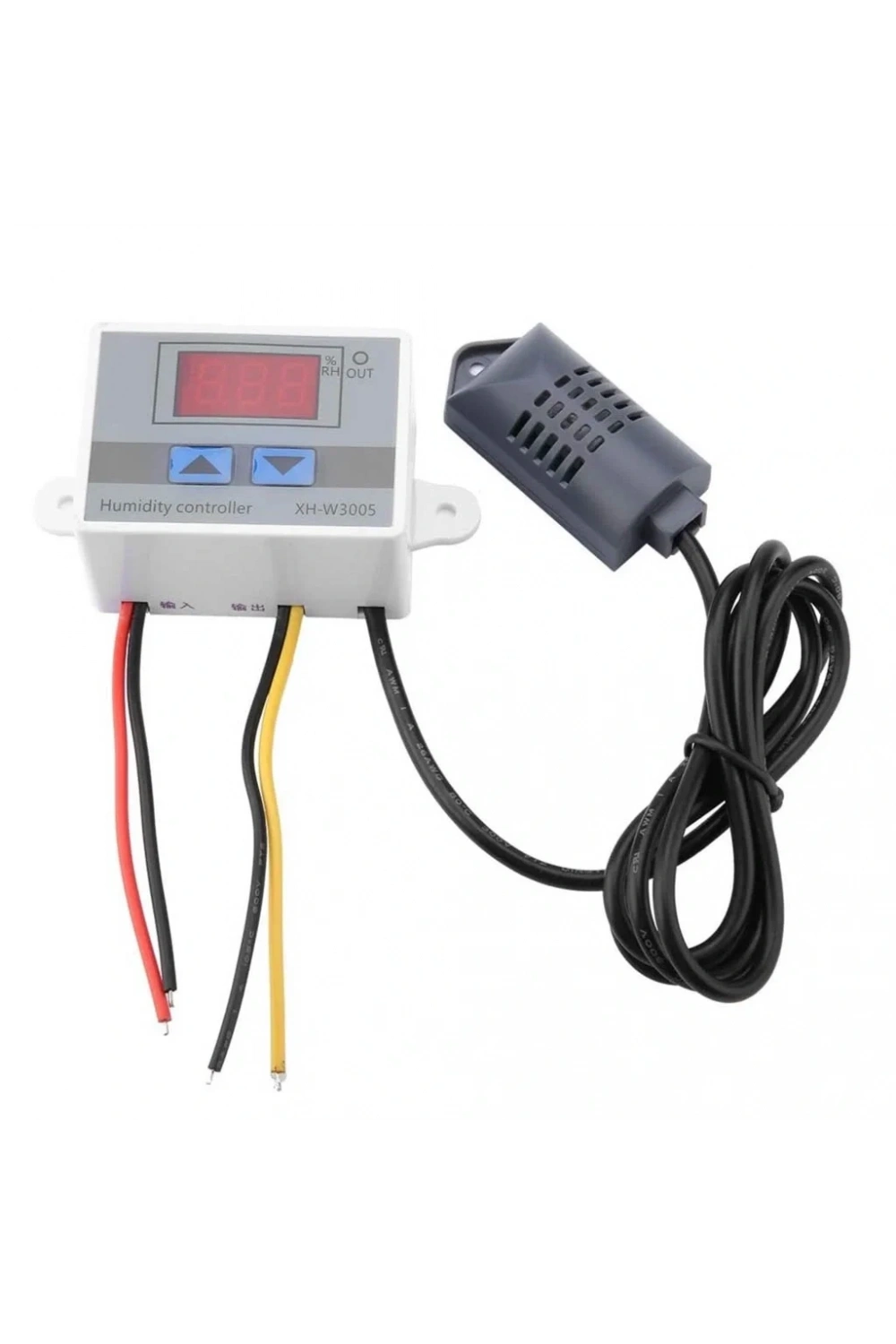 XH-W3005 Dijital Nem Kontrol Cihazı Kuluçka Termostat 12V 120W