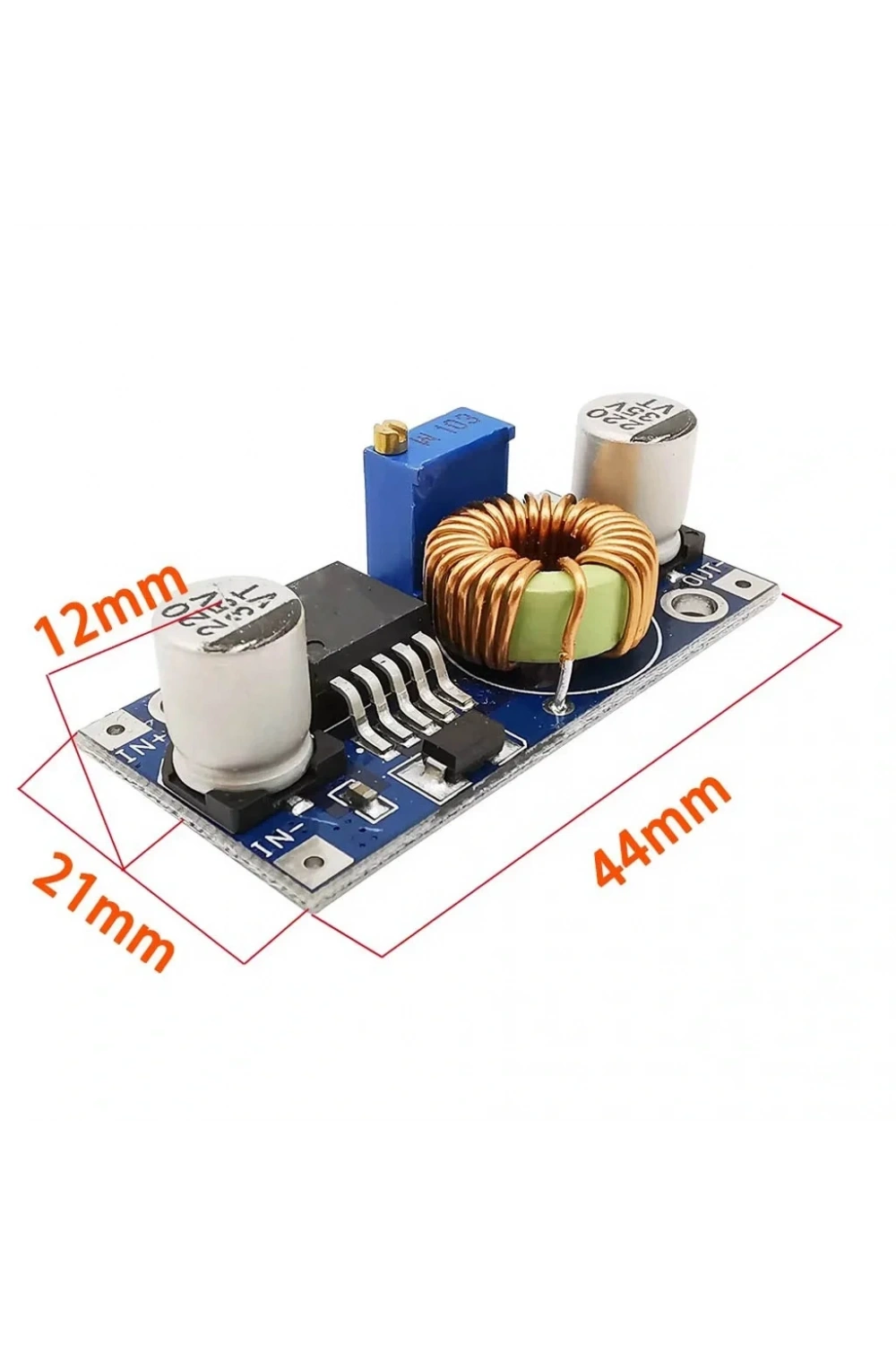 XL4005 DC-DC 5-32V 1.25-32V Ayarlanabilir Voltaj Düşürücü Modül