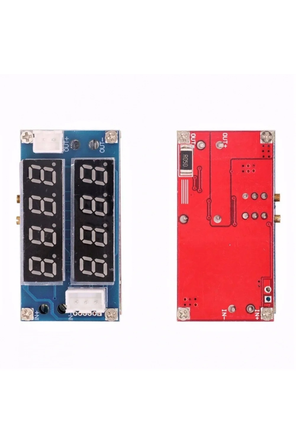XL4015 5A CC-CV Volt-Amper Ayarlı Çift Ekranlı Voltaj Düşürücü Modül