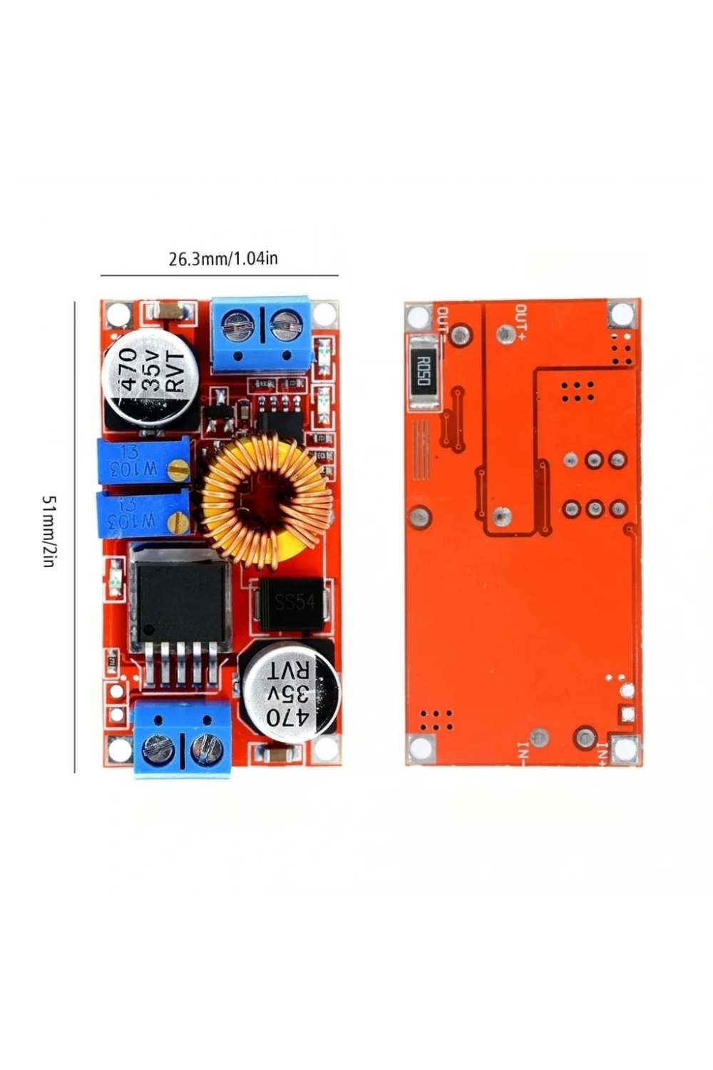XL4015 Akım Voltaj Ayarlı DC-DC Step Down 5A Lipo Şarj Modülü