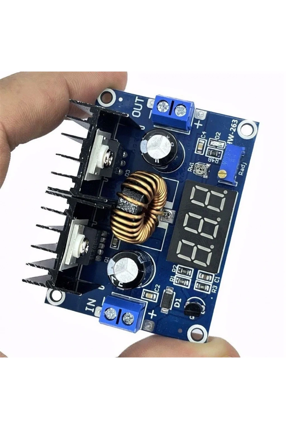 XL4016 200W 5A DC-DC Step Down Voltaj Düşürücü Led Ekranlı Regülatör Modülü
