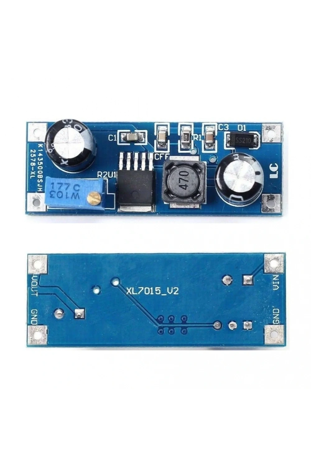 XL7015 DC-DC 5-80V Ayarlanabilir Voltaj Düşürücü Güç Kaynağı Modül