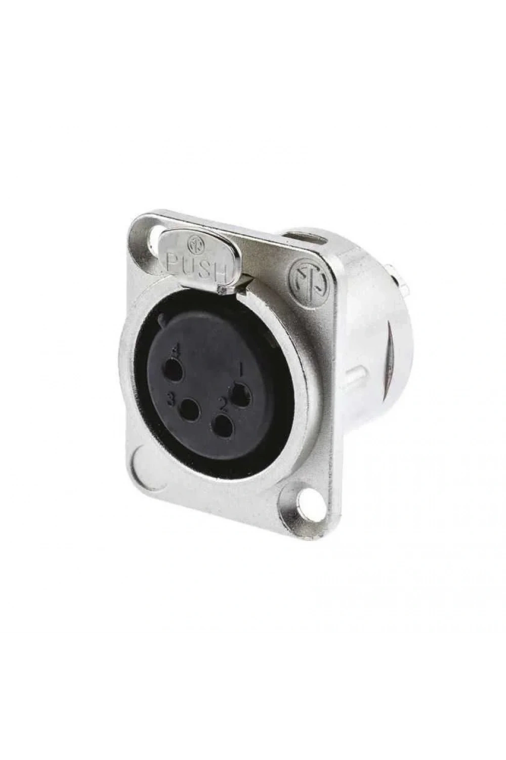 XLR Konnektör Panel Tipi Dişi - 4 Pin