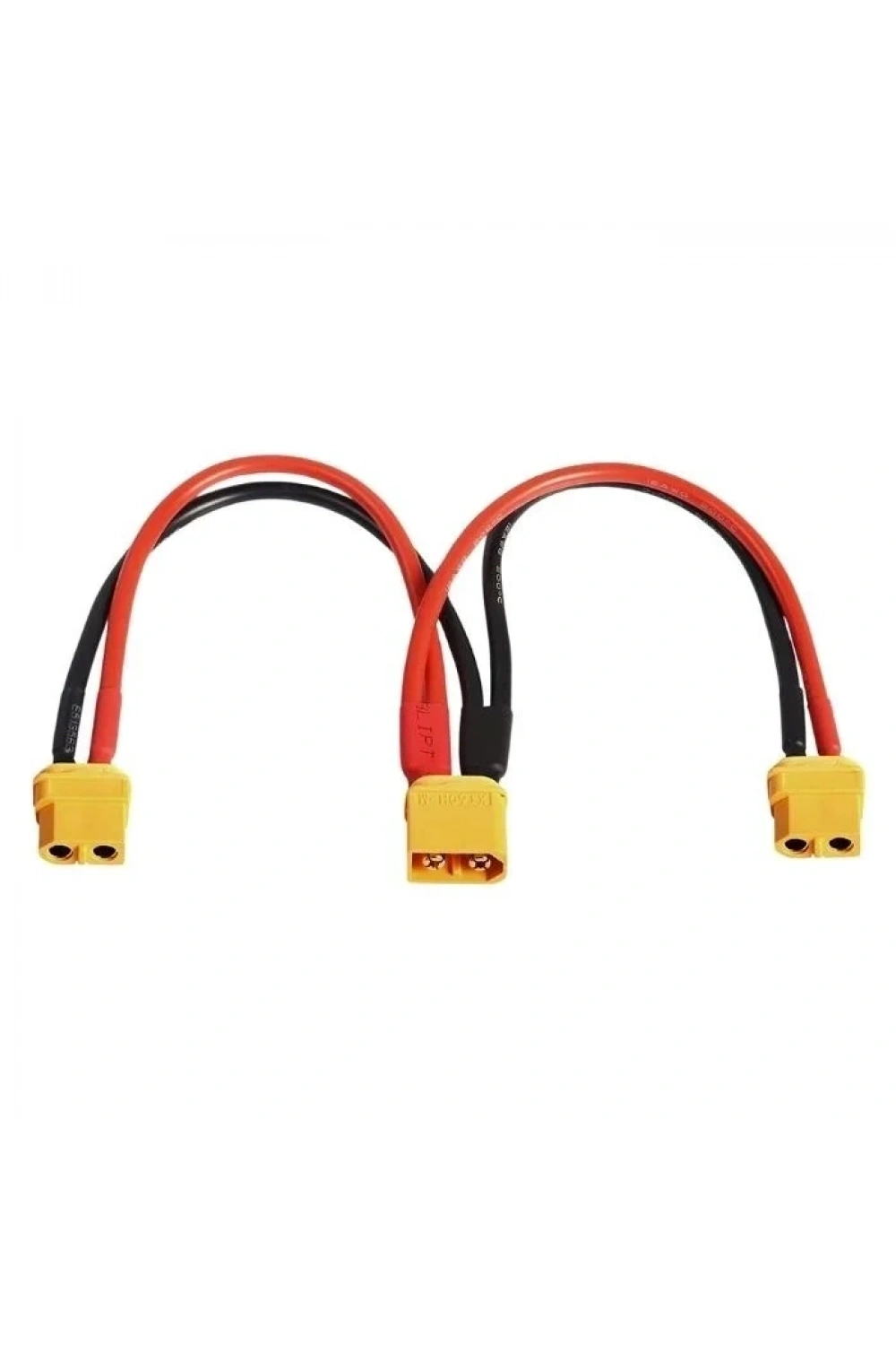 XT60 1 Erkek - 2 Dişi Y Splitter Paralel Dönüştürücü Kablo 20cm