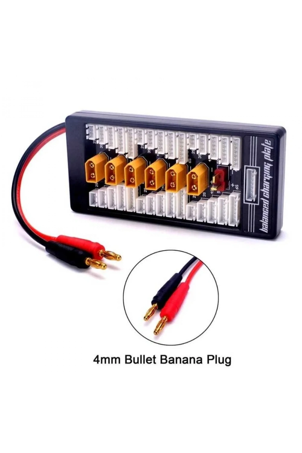 XT60 LiPo Paralel Şarj Kartı (Banana Beslemeli)