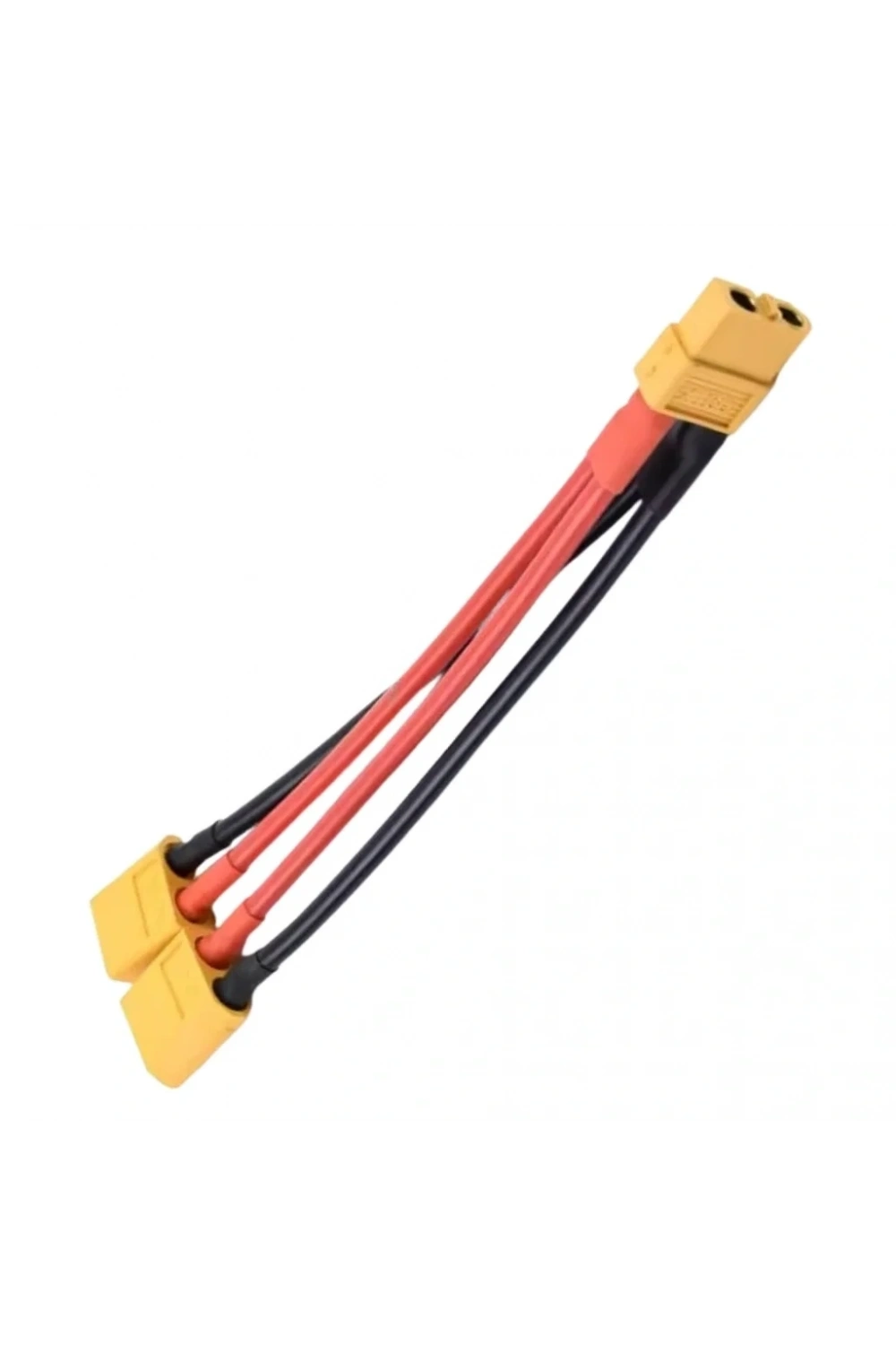 XT60 Lipo Pil Paralel Şarj Kablosu 2/1 Erkek Dişi