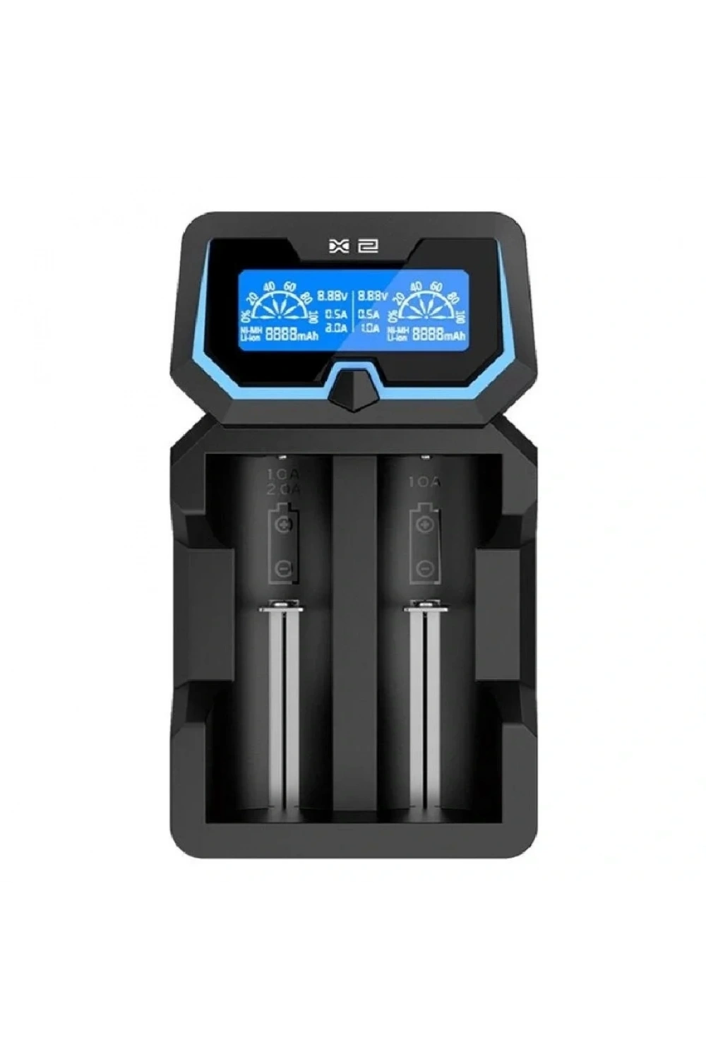 Xtar X2 LCD Ekranlı Pil Şarj Cihazı