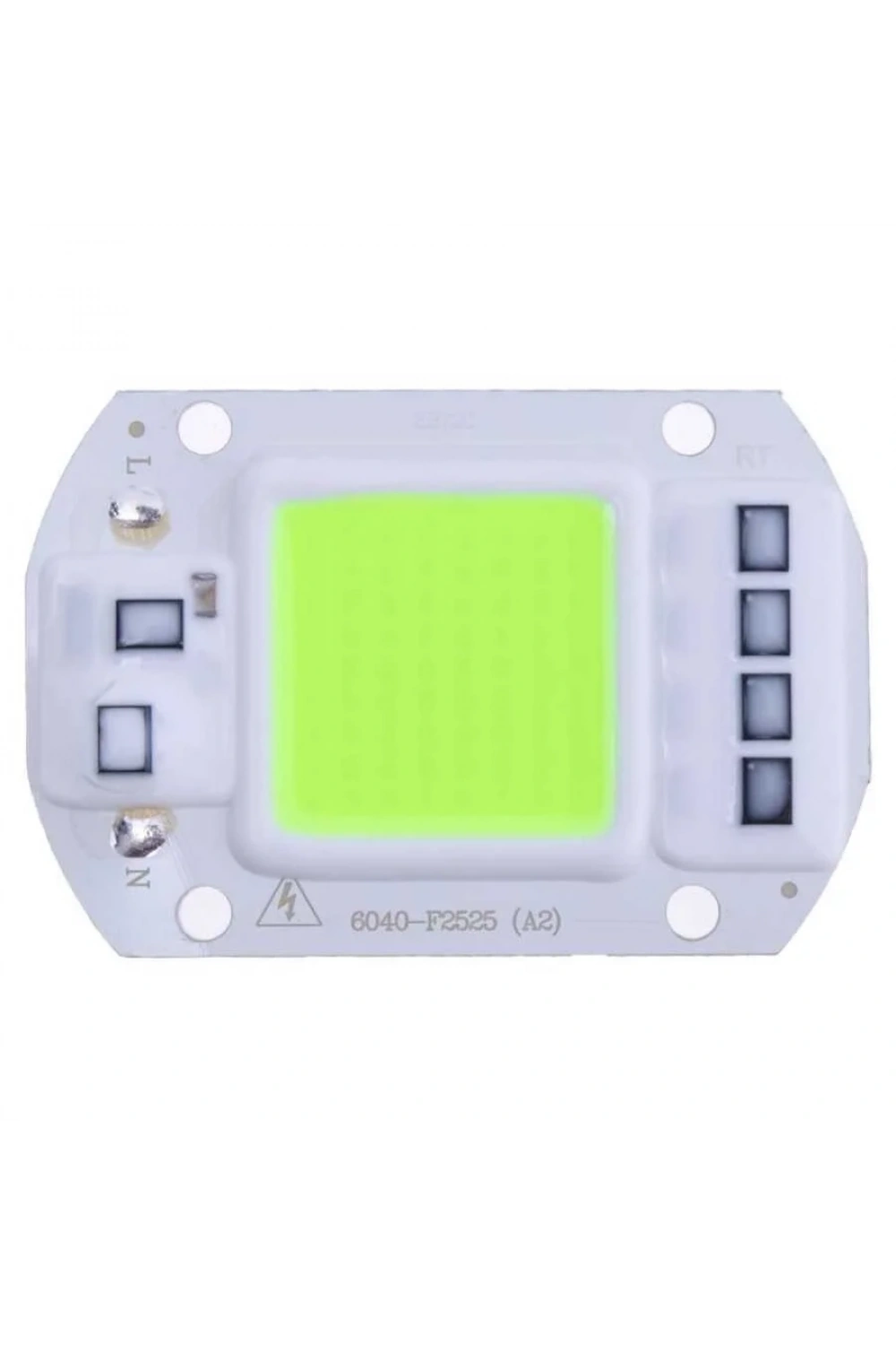 Yeşil 220V Projektör Cob Led 50W Driver Çipli