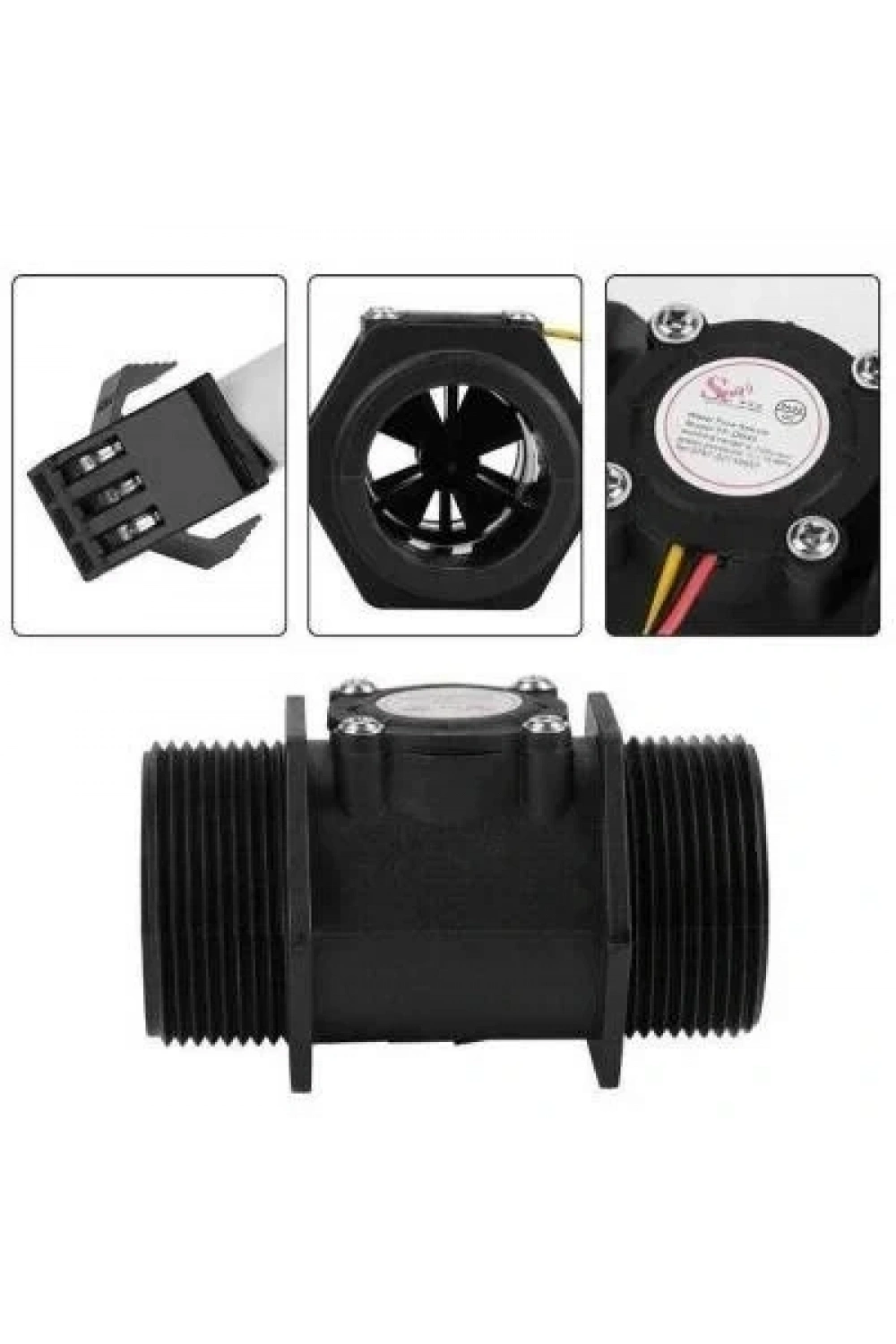 YF-DN40 Su Akış Sensörü Debimetre G11/2 5-150L/Dk 3.5-24VDC