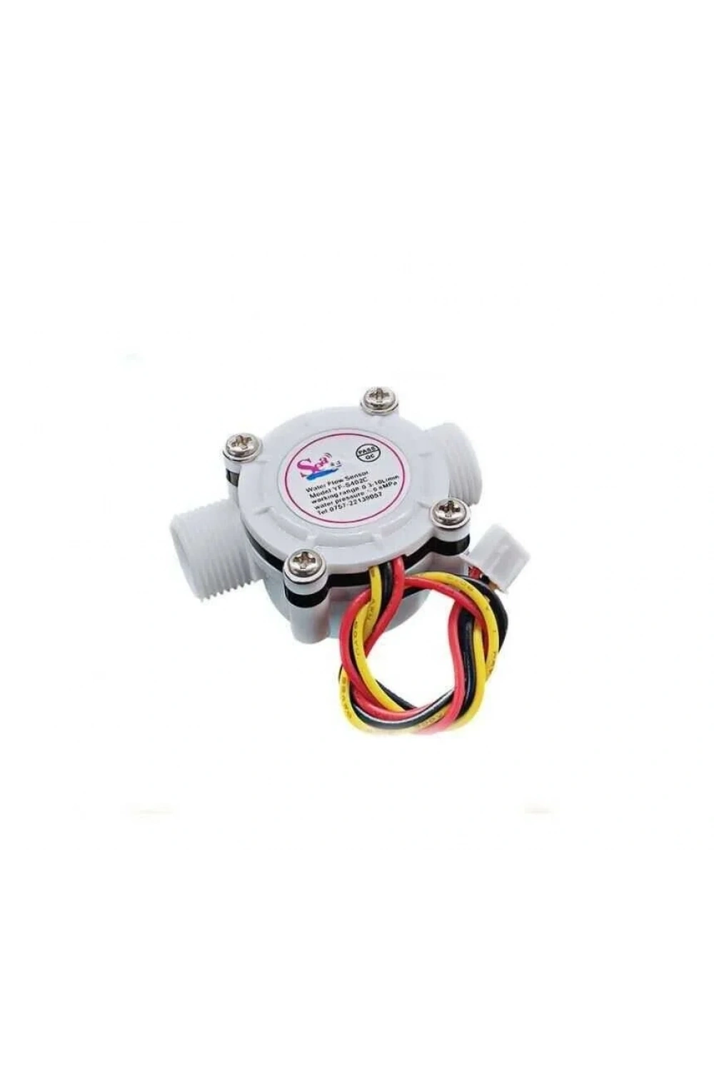 YF-S402C 5-18V Su Akış Sensörü (Deniz) Debimetre G3/8 0.3-10L/Dk