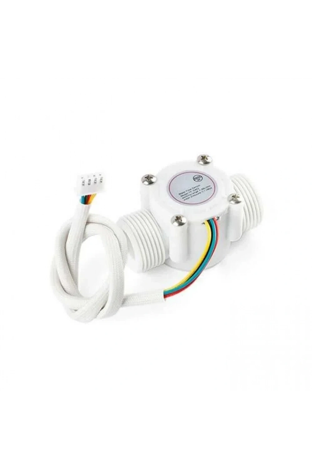 YF-S403 5-18V Sıcaklık Algılamalı Su Akış Sensörü Debimetre G3/4 1-30L/Dk