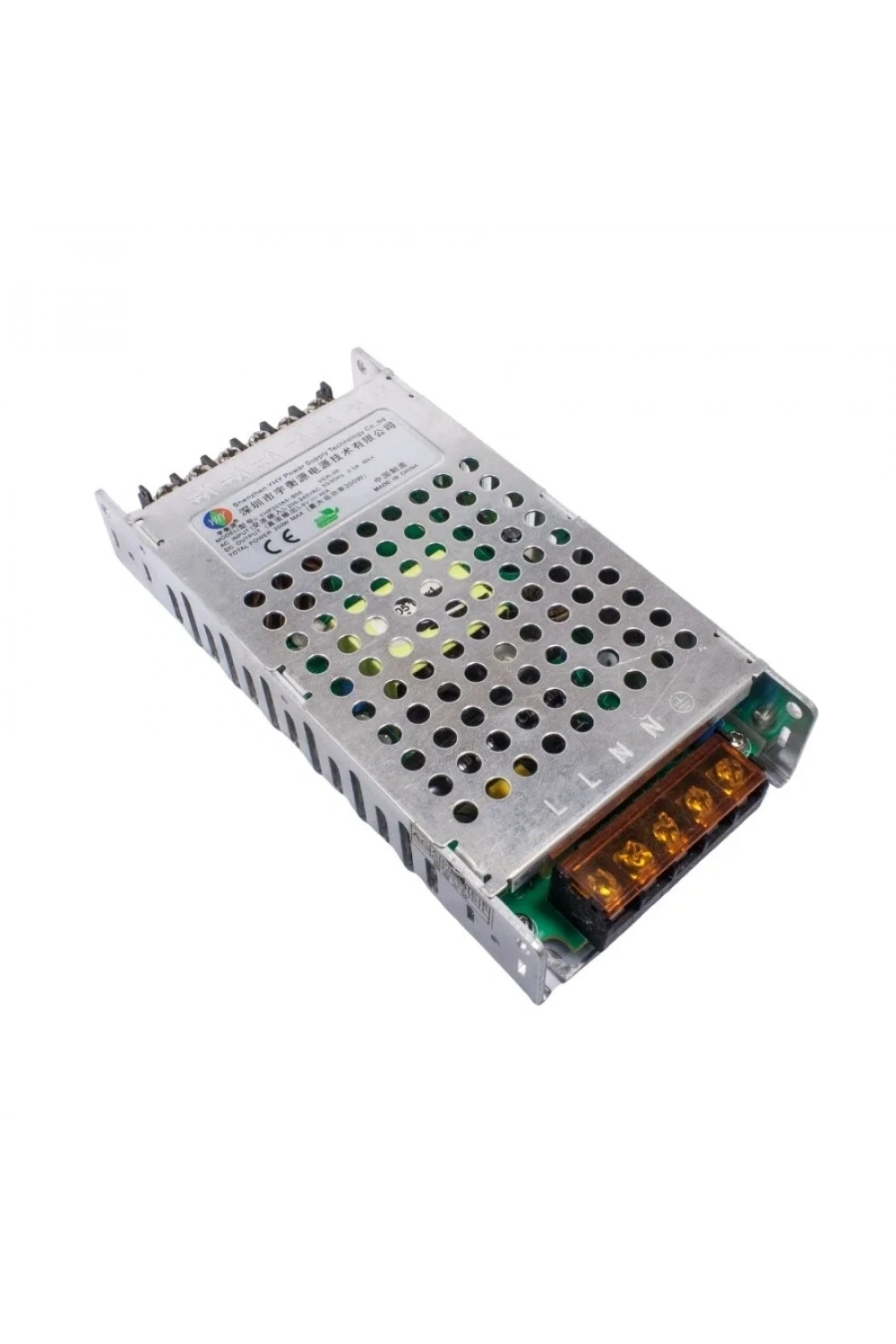 YHP201A5-B06 5V 40A Metal Kasa Adaptör