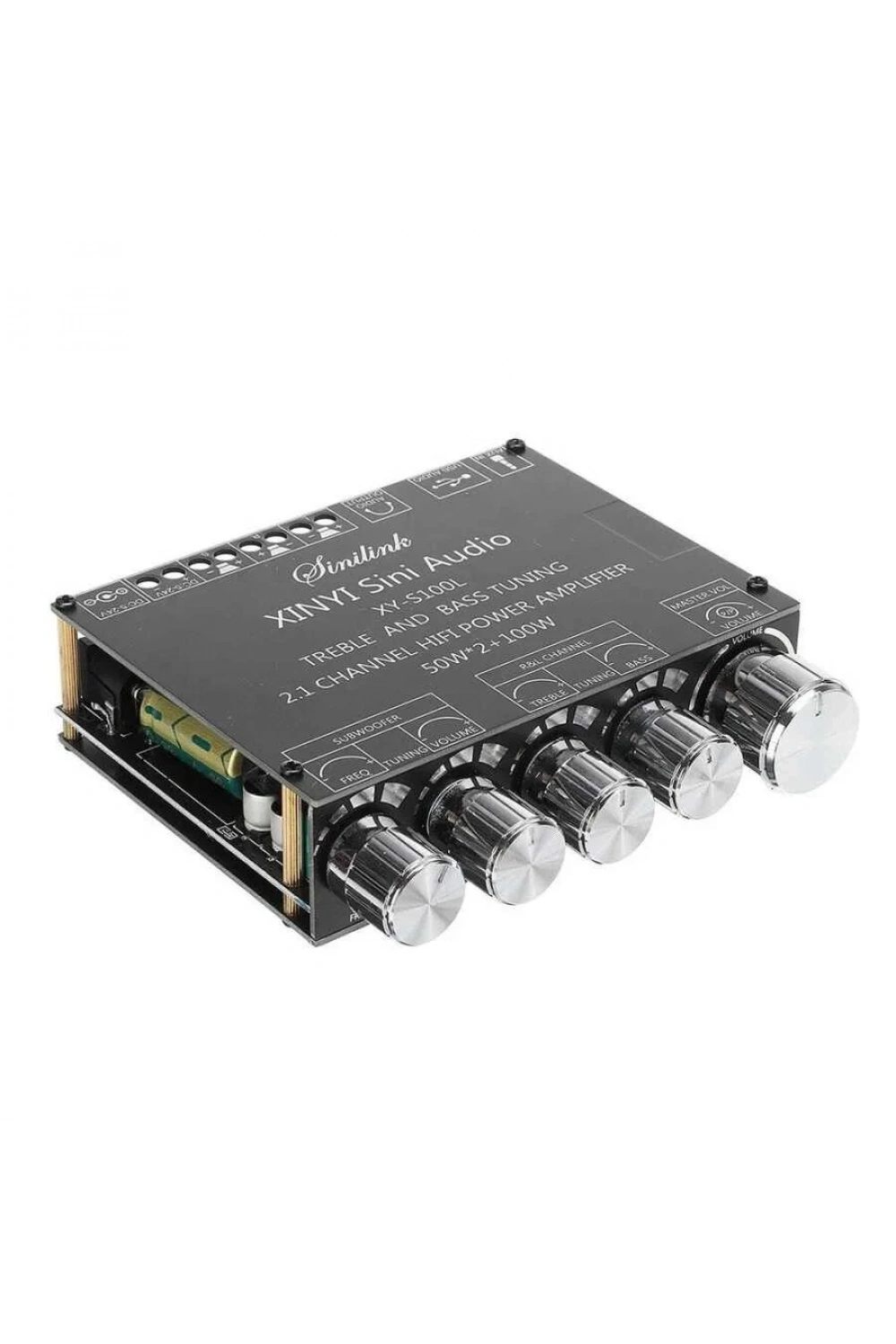 YS-S100L 2x50W + 100W Bluetooth 5.0 2.1 Kanal Amfi Modülü