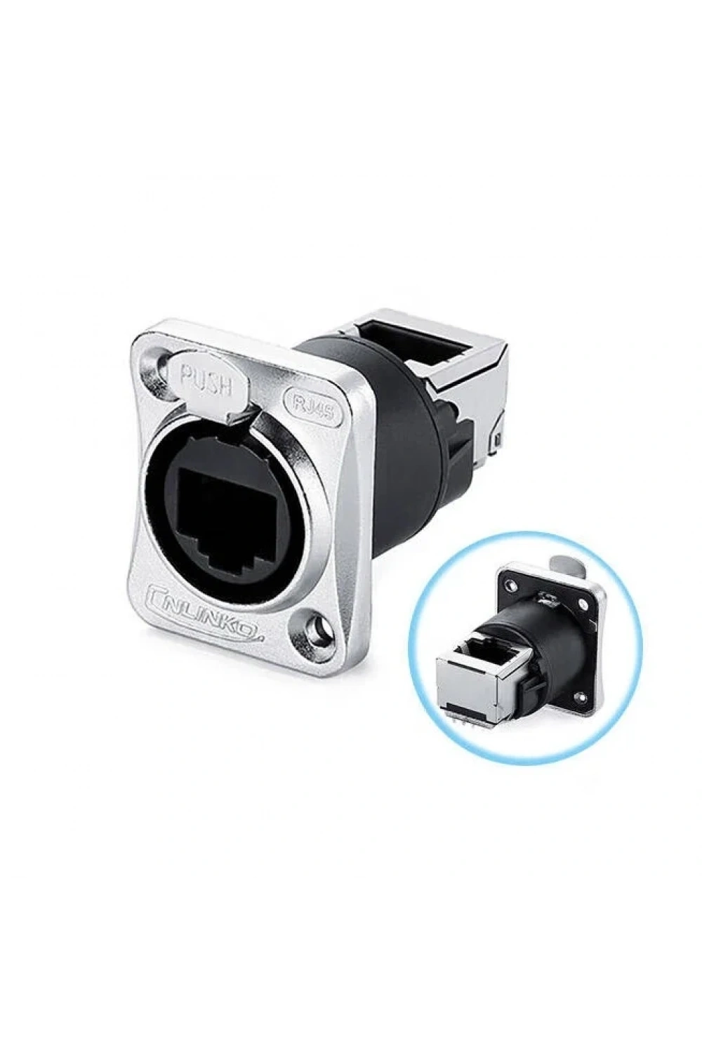 YT-RJ45-JSX-22-001 Su Geçirmez Ethernet Konnektörü - Dişi