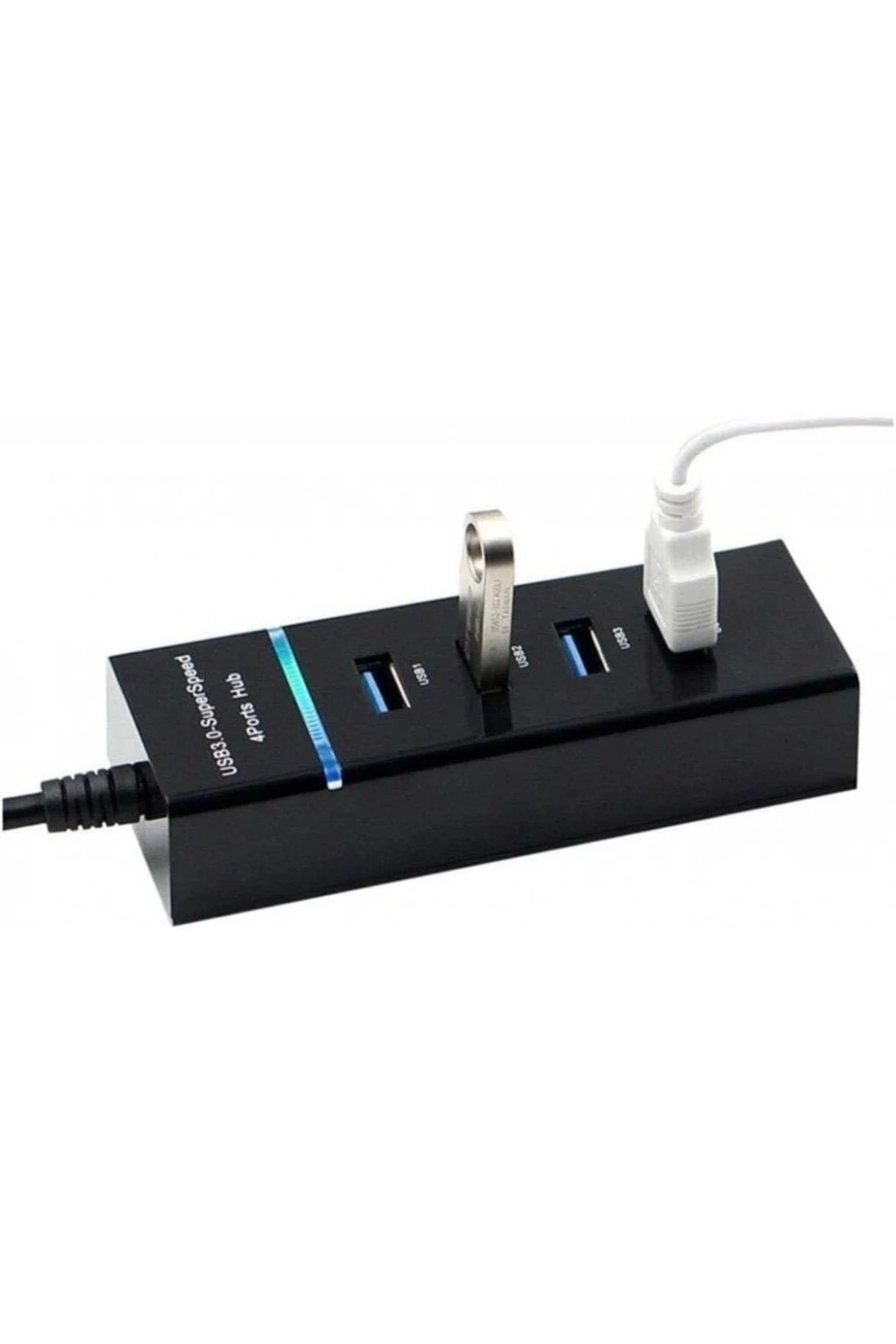 Yüksek Hızlı USB HUB - Çoklayıcı 4 Adet USB3.0 Giriş (Port)