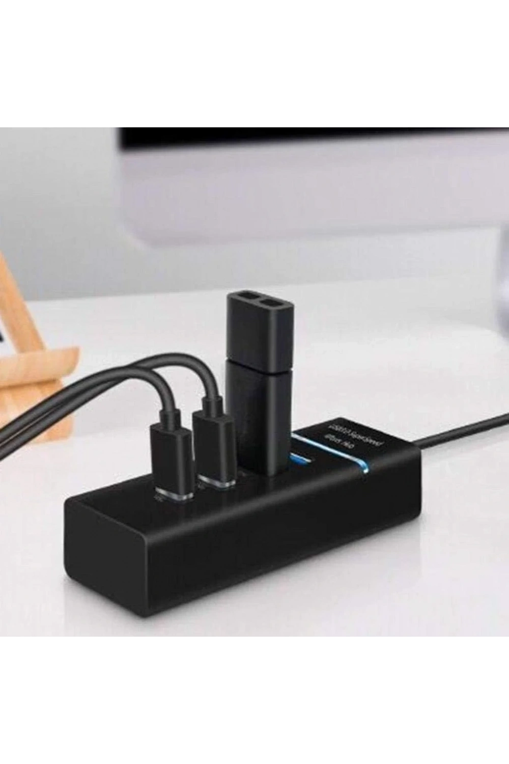 Yüksek Hızlı USB HUB - Çoklayıcı 4 Adet USB3.0 Giriş (Port)