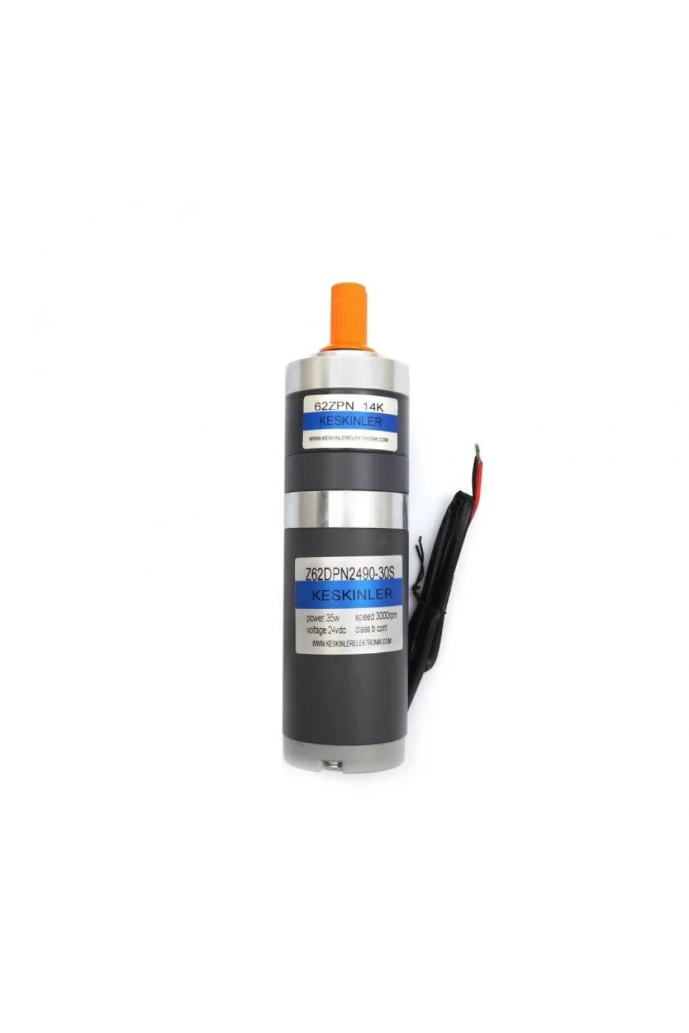 Z62DPN2490-30S 24V 220RPM Planetary Geared DC Motor