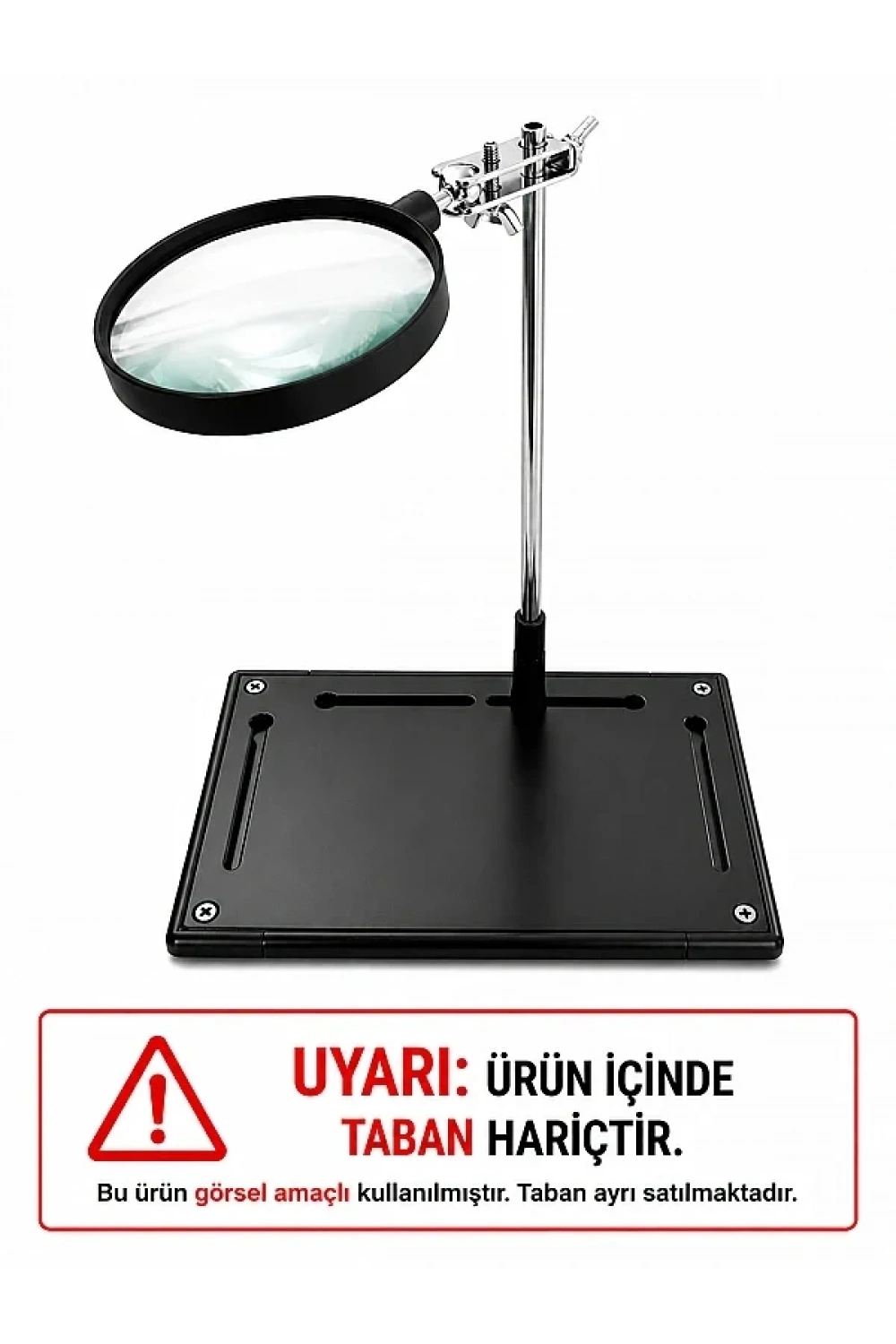 ZD-11P 3X OD90mm Büyüteçli Yardımcı El Mercek Aparatı - Tabansız