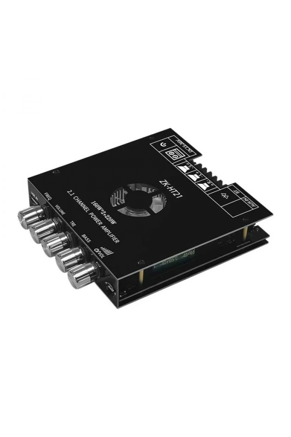 ZK-HT21 2x160W + 220W Bluetooth 5.0 2.1 Kanal Amfi Modülü TDA7498E