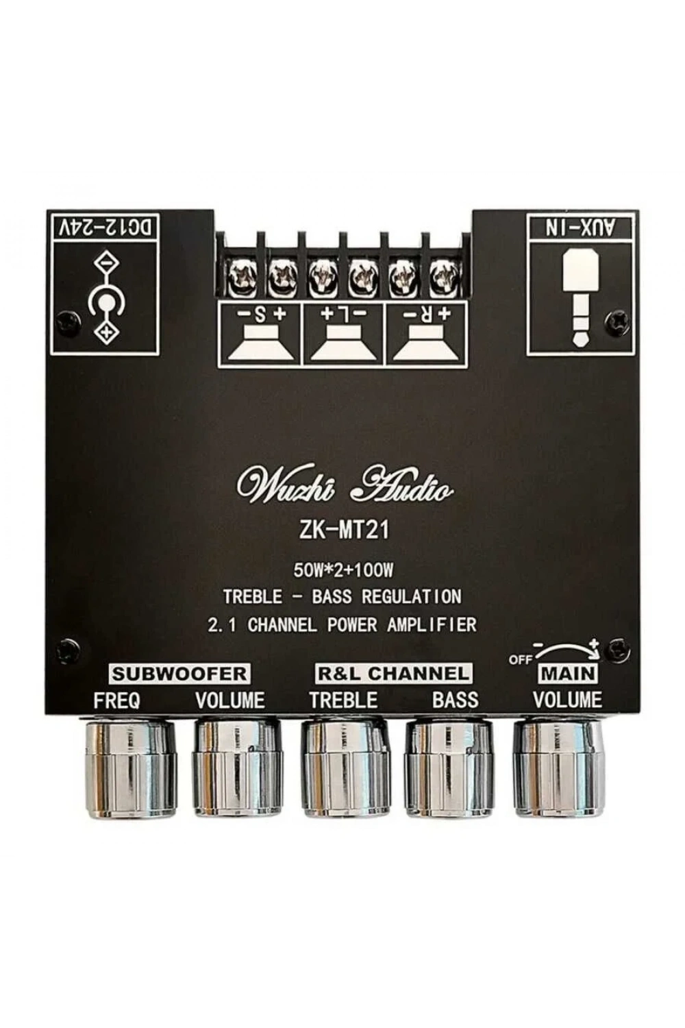 ZK-MT21 2x50W + 100W Bluetooth 5.0 2.1 Kanal Amfi Modülü