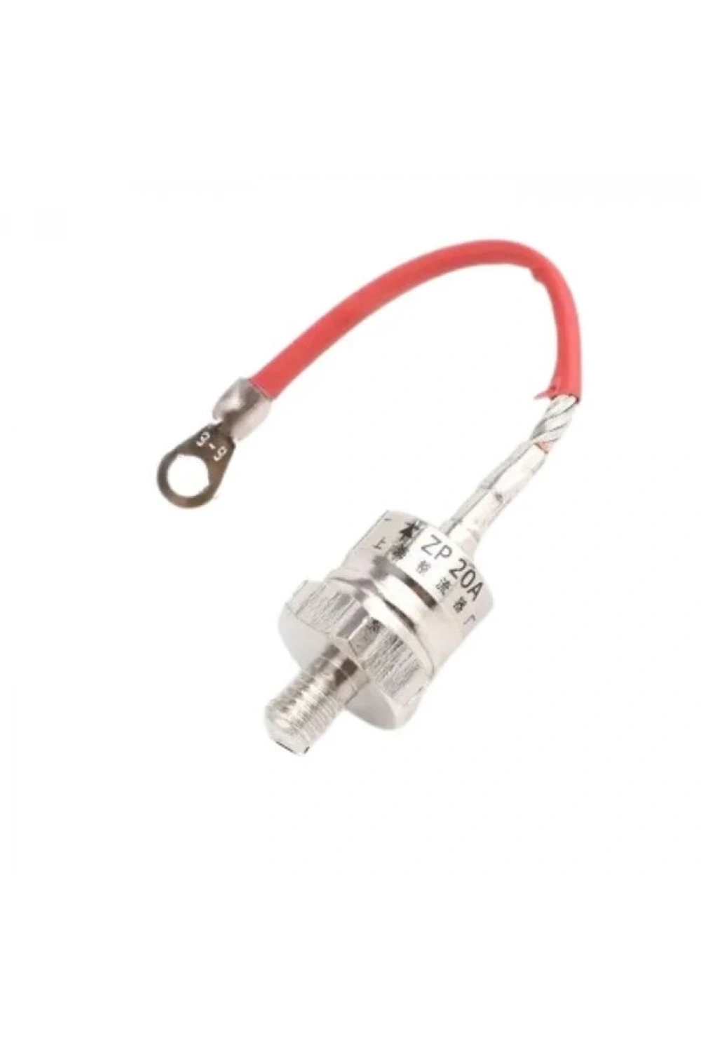 ZP20A 20A 1600V Kablolu Metal Vidalı Diyot - Anot