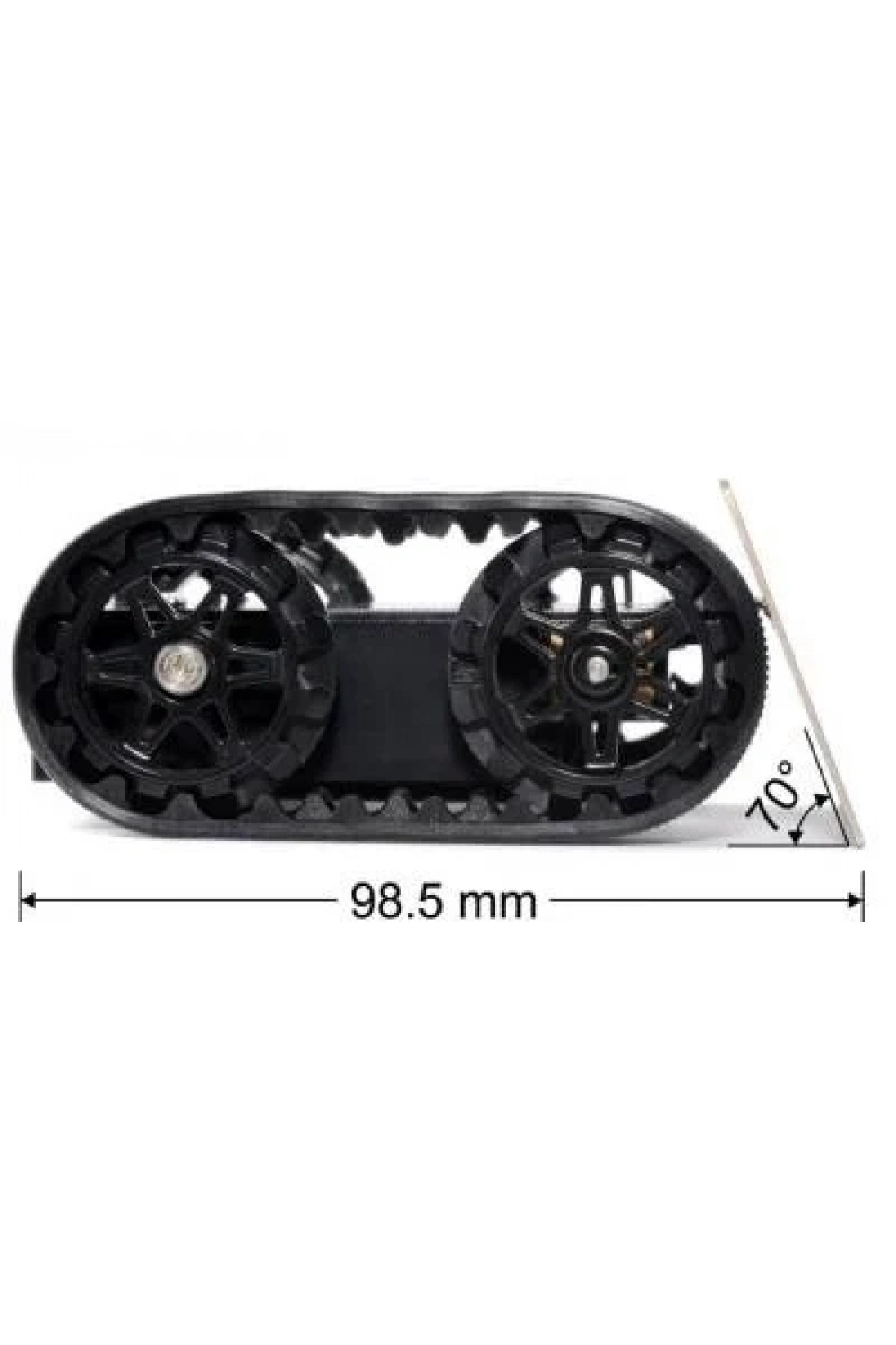 Zumo Blade - Mini Sumo Robot Kızağı