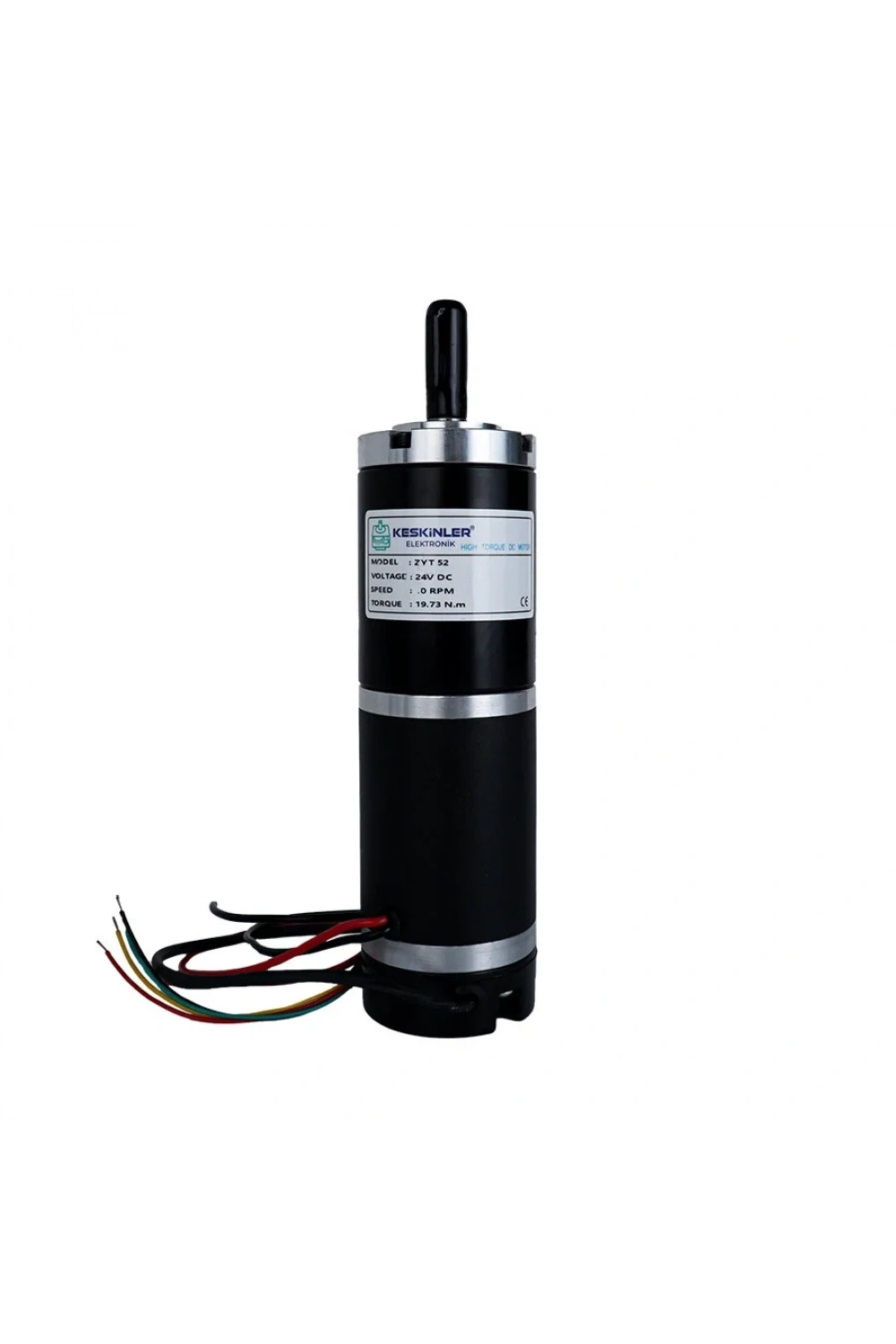ZYT52RA 24V 10Rpm Planet Redüktörlü Encoderli Motor