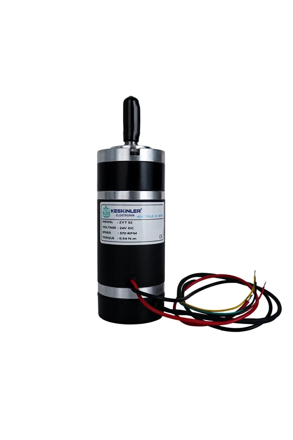ZYT52RA 24V 570Rpm Planet Redüktörlü Encoderli Motor