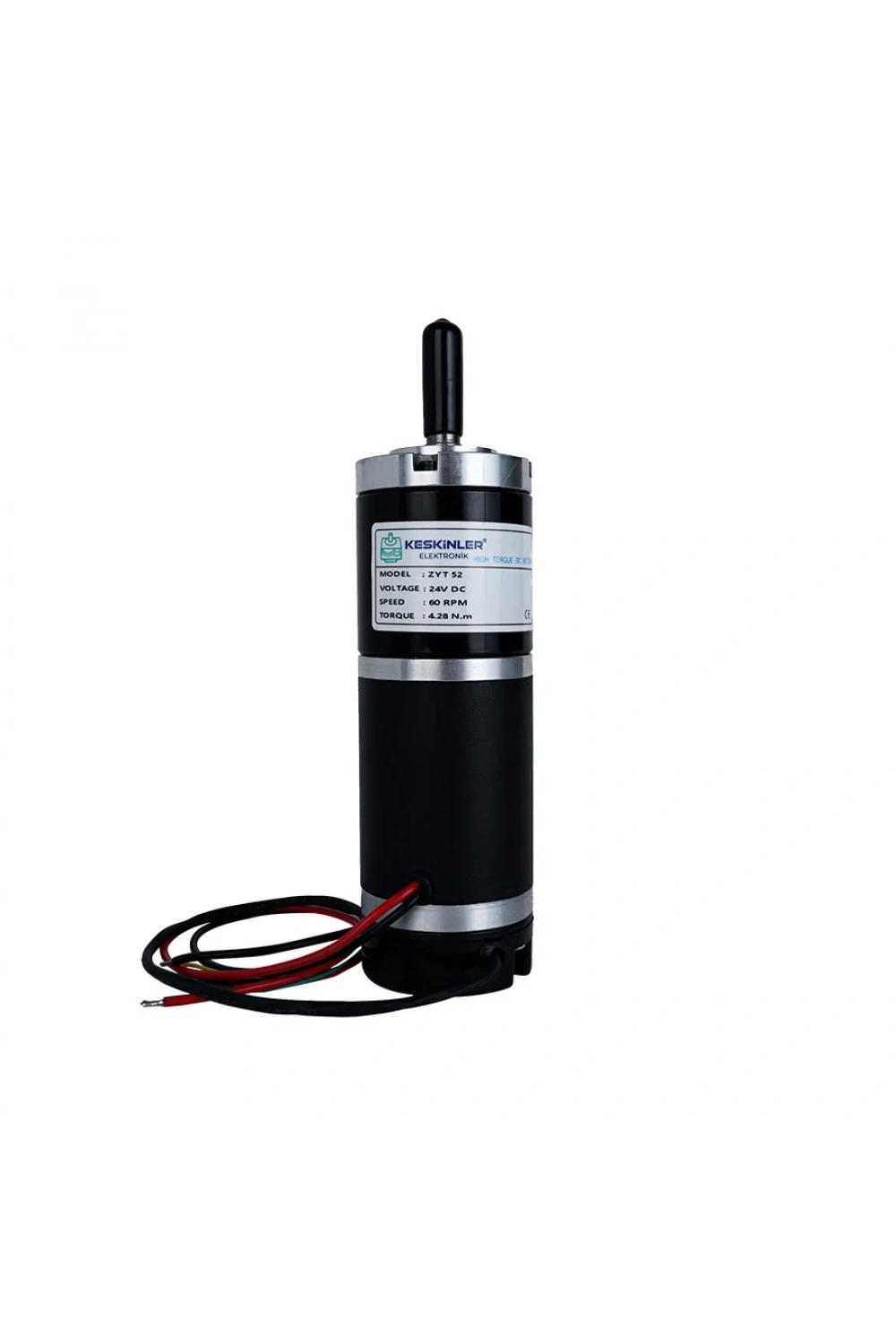 ZYT52RA 24V 60Rpm Planet Redüktörlü Encoderli Motor