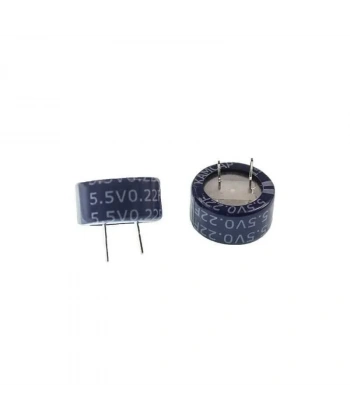 0.22F 5.5V Kondansatör Pil - Süper Kapasitör