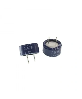 0.47F 5.5V Kondansatör Pil - Süper Kapasitör
