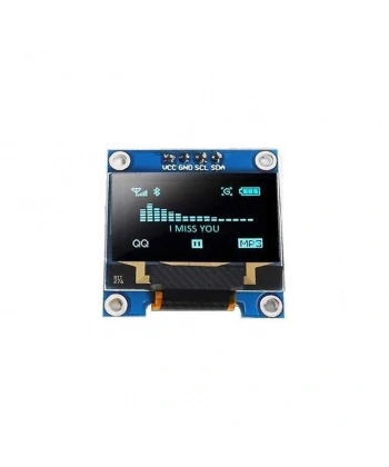 0.96 128x64 Oled Grafik Lcd Ekran - Mavi