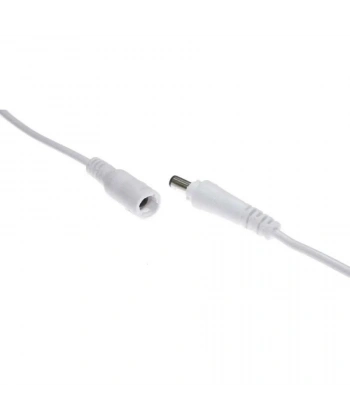 10 cm DC Barrel Soket Takımı - Beyaz