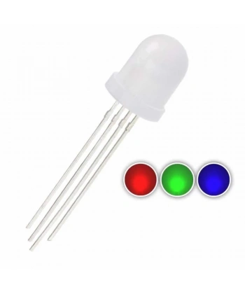 10mm RGB LED 4 Bacaklı Ortak Katot