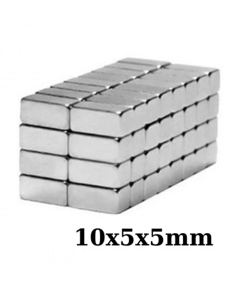 10x5x5mm Neodyum Güçlü Mıknatıs - Neodim Magnet