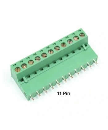11 Pin 5.08mm Geçmeli 180C Takım Klemens