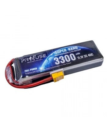 11.1V 3S 3300mAh 40C Lipo Batarya