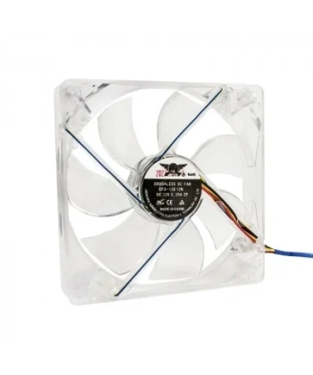 120x120x25mm 12V 0.25A Fan 3 Kablolu - Şeffaf