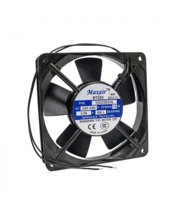 120x120x25mm 220V 0.09A Metal Fan 2 Kablolu