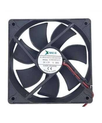 120X120X38mm 220V 0.14A 2P XMER Metal Fan