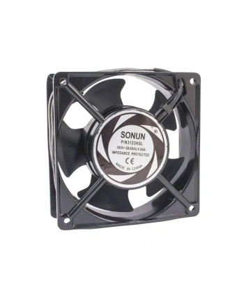 120x120x38mm 380V 50/60Hz 0.08A Metal Fan 2 Kablolu