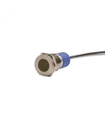 12mm 24v Sarı Led Metal Kablolu Sinyal Lambası IP67 GQ12T-Y