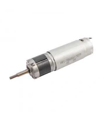 12V 1000RPM 28mm Planet Redüktörlü DC Motor - Vidalı Milli