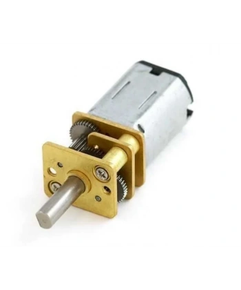 12V 12mm 500RPM Redüktörlü Mikro DC Motor