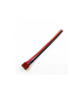 14AWG T-Plug (Deans) Dişi 10 cm Silikon Kablo