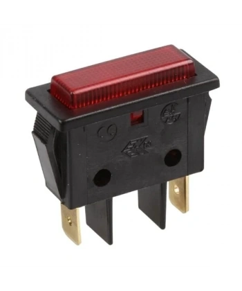 14x32mm 220V AC Sinyal Lambası - Kırmızı