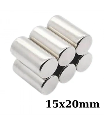 15x20mm Neodyum Güçlü Mıknatıs - Neodim Magnet